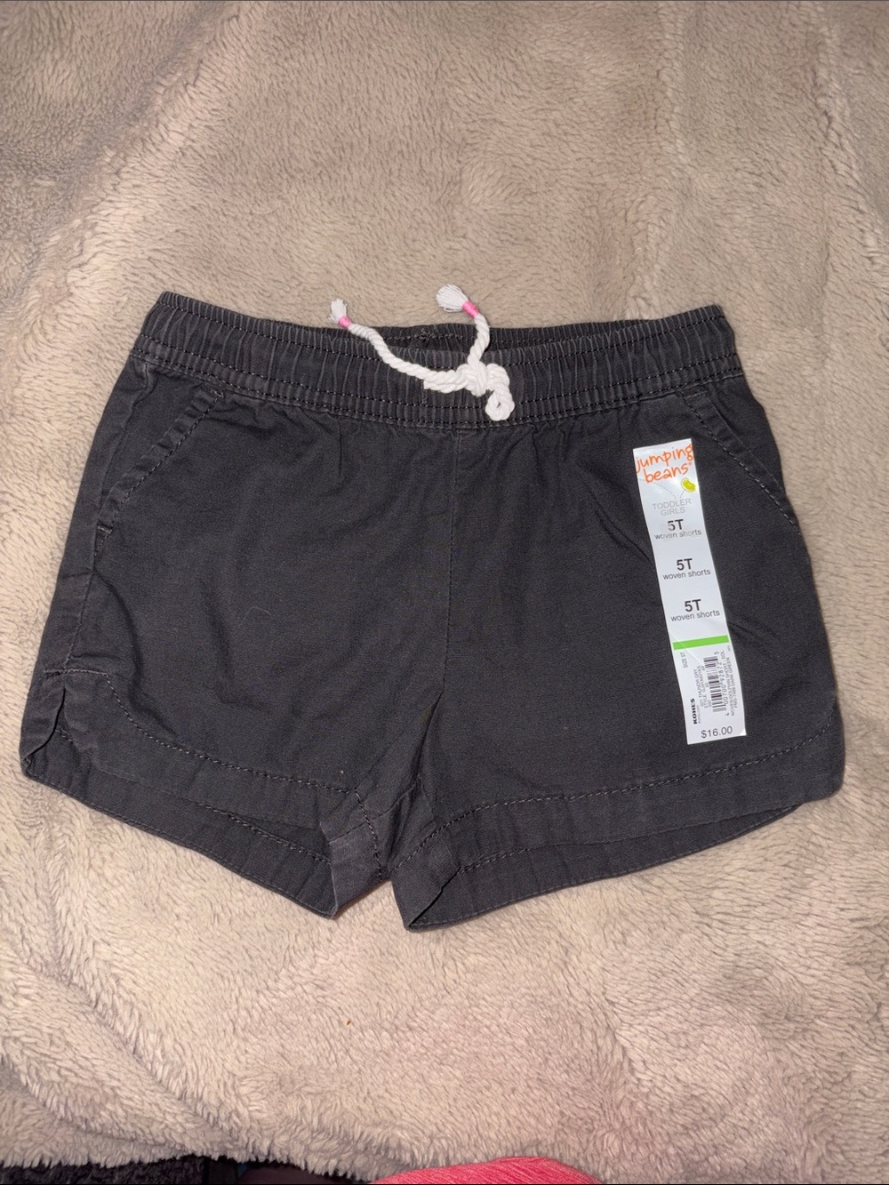 🎉4 for $29 NWT Jumping Beans Toddler Girls Woven Shorts, 5T